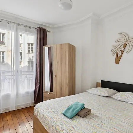Charming Apt, Metro 4 & Rer B, 6 Guests, Cdg Access, 1-2 公寓 巴黎