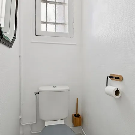 Charming Apt, Metro 4 & Rer B, 6 Guests, Cdg Access, 1-2 Apartamento París