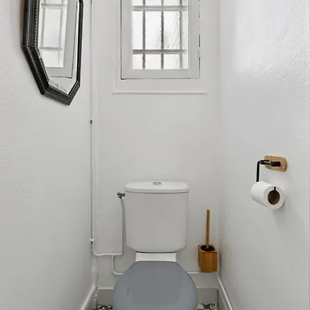 아파트 Charming Apt, Metro 4 & Rer B, 6 Guests, Cdg Access, 1-2 파리