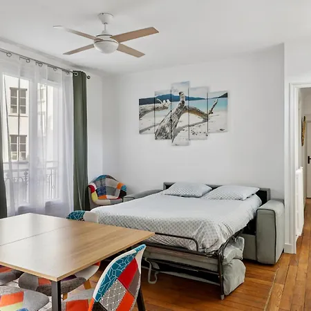 Charming Apt, Metro 4 & Rer B, 6 Guests, Cdg Access, 1-2 아파트 *