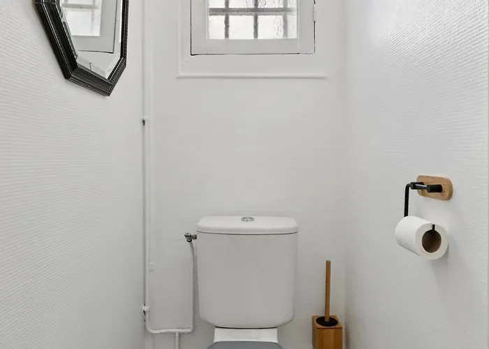 شقة Charming Apt, Metro 4 & Rer B, 6 Guests, Cdg Access, 1-2 باريس